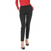 Classic Black Elegance Hugo Boss Women'S Wool Blend Trousers - 32 Eu