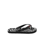 Classic Elegance Hugo Boss Women'S Black Flip Flops - Size 35 Eu