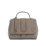 Versace 1969 Women'S Mole Gray Leather Handbag Urban Edge