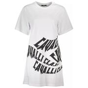 Angelic White L Cavalli Class Cotton Dress