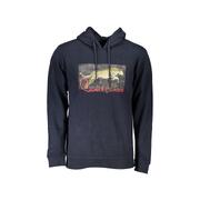 Oversized Blue Cotton Sweater - Cavalli Class
