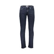 Calvin Klein Blue Cotton Pant - W31/L32 Us