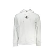 2Xl White Cotton Sweater By Calvin Klein