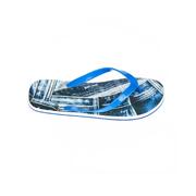 Just Cavalli Light Blue Eva Sandal - 46 Eu