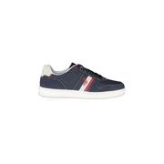 Blue Polyester Sneaker - Us Polo Assn Heritage