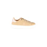 Beige Chic Us Polo Assn Women'S Polyester Sneaker - 39 Eu