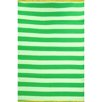 STRIPES Rug Green & Cream 150x240cm