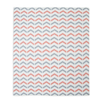 WEEGOAMIGO Cotton Knitted Blanket - Ziggy Coral