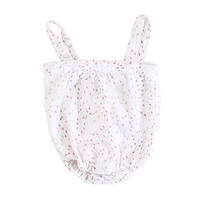 Lovely Mini Hearts Romper by Aden and Anais Size 0-3 Months