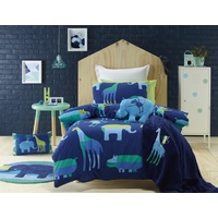 Animal Patch Double Quilt Cover Set by Jiggle & Giggle