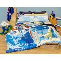 Australia Single Quilt Cover Set by Retro Home