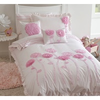 Floret Pink Queen Quilt Cover Set by Whimsy