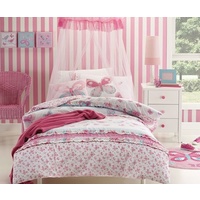 Katie Butterfly Double Quilt Cover Set by Jiggle and Giggle