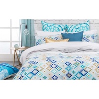 Mosaic Super King Quilt Cover Set by Bambury 