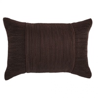 Tuxedo Chocolate Oblong Cushion by Kas