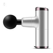 Electric Shock Muscle Massage Gun - Silver Pocket