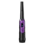 Small Handheld Metal Detector for Outdoor Treasure Hunting - Black Purple