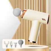 Silent Fascia Gun - High Frequency Vibration Muscle Massager, Khaki