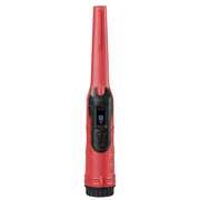 Small Handheld Metal Detector for Outdoor Treasure Hunting - Red Black