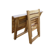 Hardwood Foldable Teen Desk Set (Acacia)
