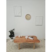 Hardwood Cloud Coffee Table