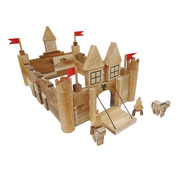 Wooden Castle Building Set