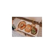 Bamboo Oval Trays Set Of 3