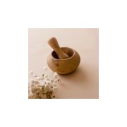 Wooden Pestal And Motar