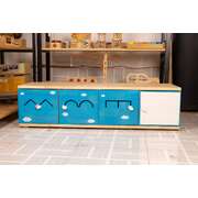Kids 3-in-1 Sensory Play Storage Bench | EXTG