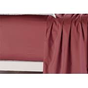 King Size Burgundy Color Fitted Sheet
