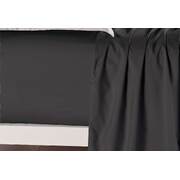 Single Size Black Color Fitted Sheet