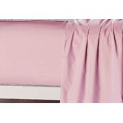 King Single Size Pink Color Fitted Sheet