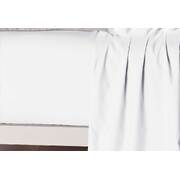 King Single Size White Color Fitted Sheet