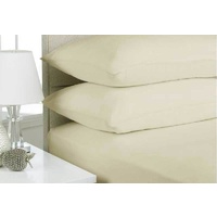 King Size Stone Color Egyptian Cotton Flannelette Sheet Set (3PCS)