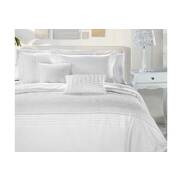 King Size Elisa White Embroidery Quilt Cover Set(3PCS)