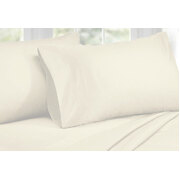 King Size 1000TC Cotton Rich Sheet Set (Ivory Color)