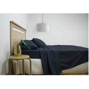 King Size 2500TC Cotton Rich Sheet Set (Navy Color)