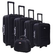 Black Luggage Set - 5 Piece