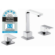 3pc Basin Tap Faucet Set - Bathroom Laundry Sink