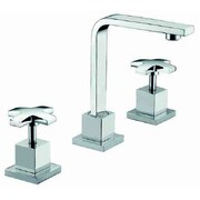 3pc Basin Tap Faucet Set - Bathroom Laundry Sink