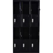 12 Door Locker - Office/Gym - Black