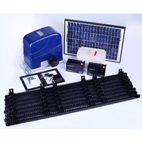 1000KG Auto Slide Sliding Gate Opener Automatic w Solar & 8m Rail