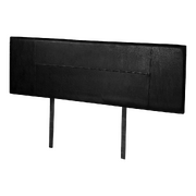 Pu Leather Queen Bed Headboard Bedhead - Black