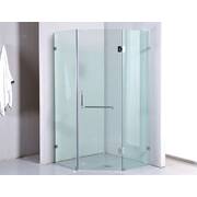 900 x 900mm Frameless 10mm Glass Shower Screen By Della Francesca