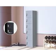 Six-Door Office Gym Shed Storage Lockers