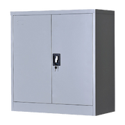 Two-Door Shelf Office Gym Filing Storage Locker Cabinet Safe