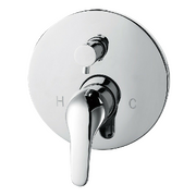 Chrome Bathroom Shower Wall Mixer Diverter w/ WaterMark