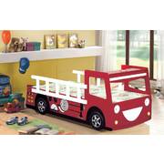 Red Fire Engine Bed
