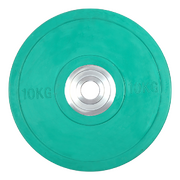 10Kg Pro Olympic Rubber Bumper Weight Plate