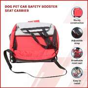 Dog Pet Car Booster Seat with Safety Harness Carrier Portable Travel Seat for Small Pets